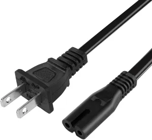 15FT Extra Long Power Cord Compatible with PS5 PS4 PS3, Xbox Series S/X, Xbox One S/X, Samsung TCL Sharp Toshiba Insignia LG TV AC Wall Cable Replacement