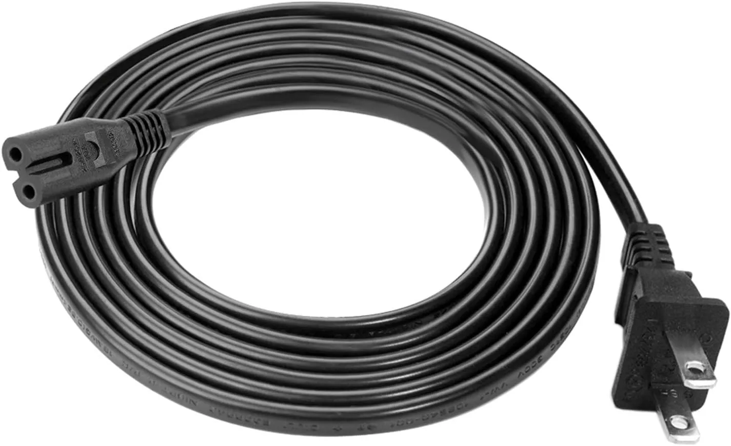 15FT Extra Long Power Cord Compatible with PS5 PS4 PS3, Xbox Series S/X, Xbox One S/X, Samsung TCL Sharp Toshiba Insignia LG TV AC Wall Cable Replacement