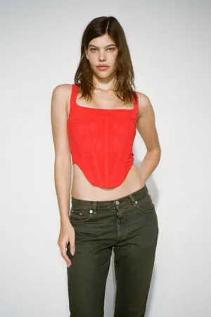CAMPBELL CORSET - SCARLET
