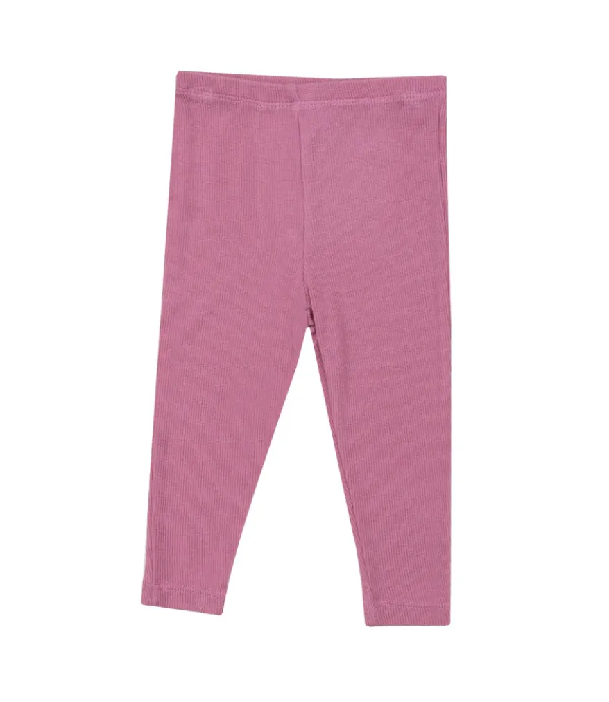 French Terry Woodsorrel  Ruffle Sweatshirt   Rib Pant