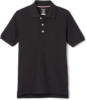 French Toast Boys' Short Sleeve Pique Polo Shirt (Standard & Husky)