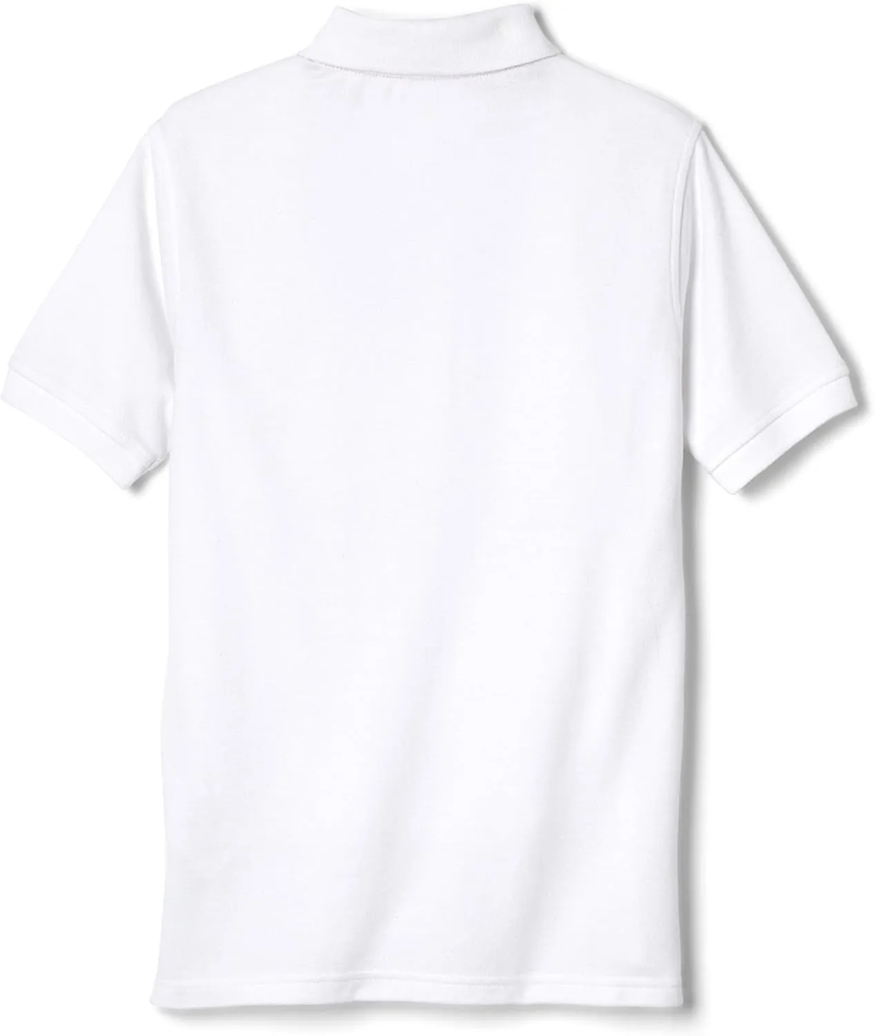 French Toast Boys' Short Sleeve Pique Polo Uniform Shirt (Standard & Husky)
