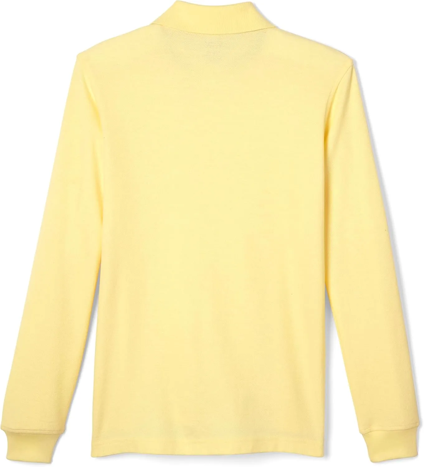 French Toast Pique Polo School Uniform Shirt with Long Sleeves for Boys and Girls