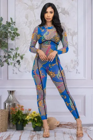 HH642X-NAT - MESH LONG SLEEVE CATSUIT