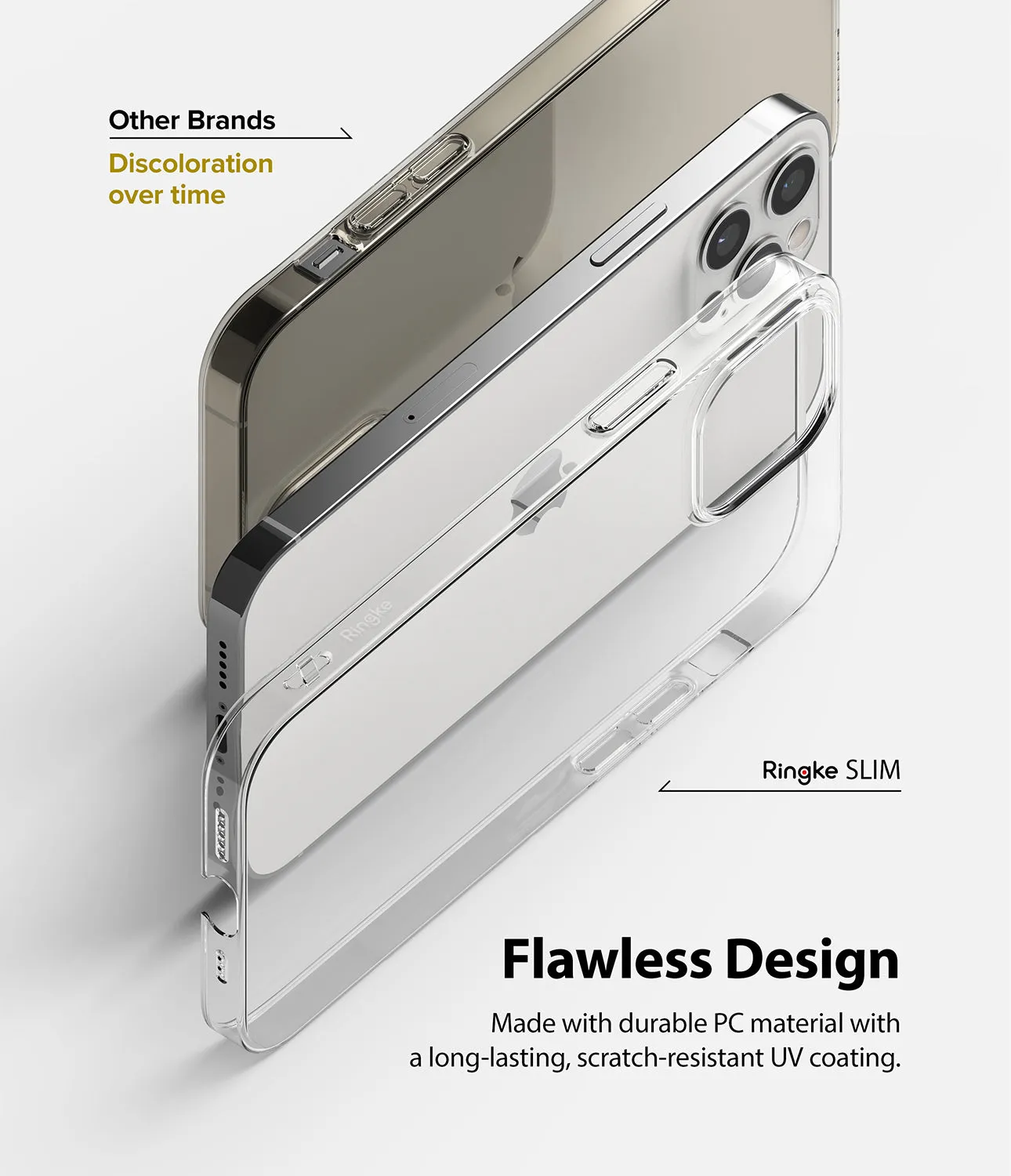 iPhone 12 / 12 Pro Case | Slim - Clear