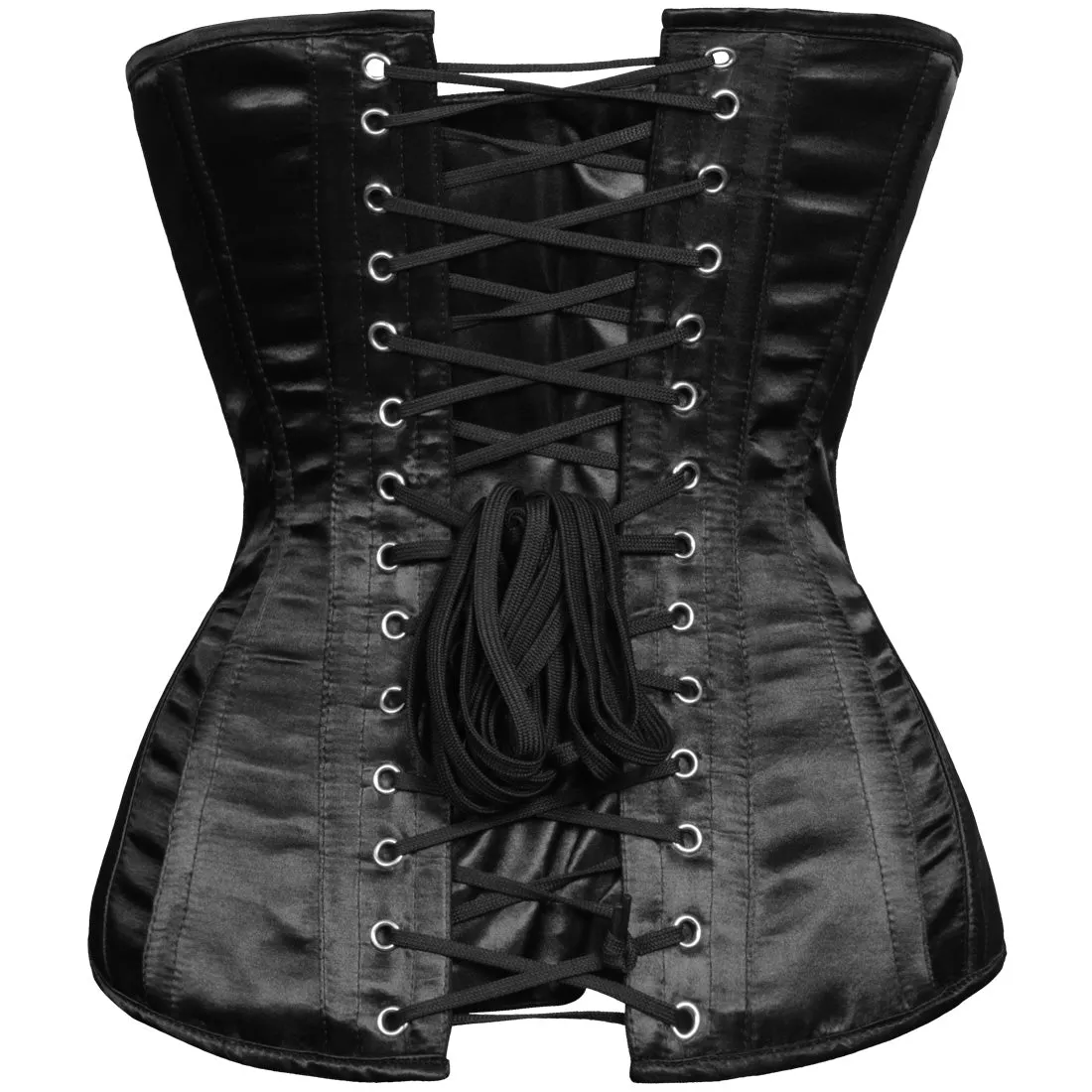 Lilly Turquoise Classy Underbust Satin Corset