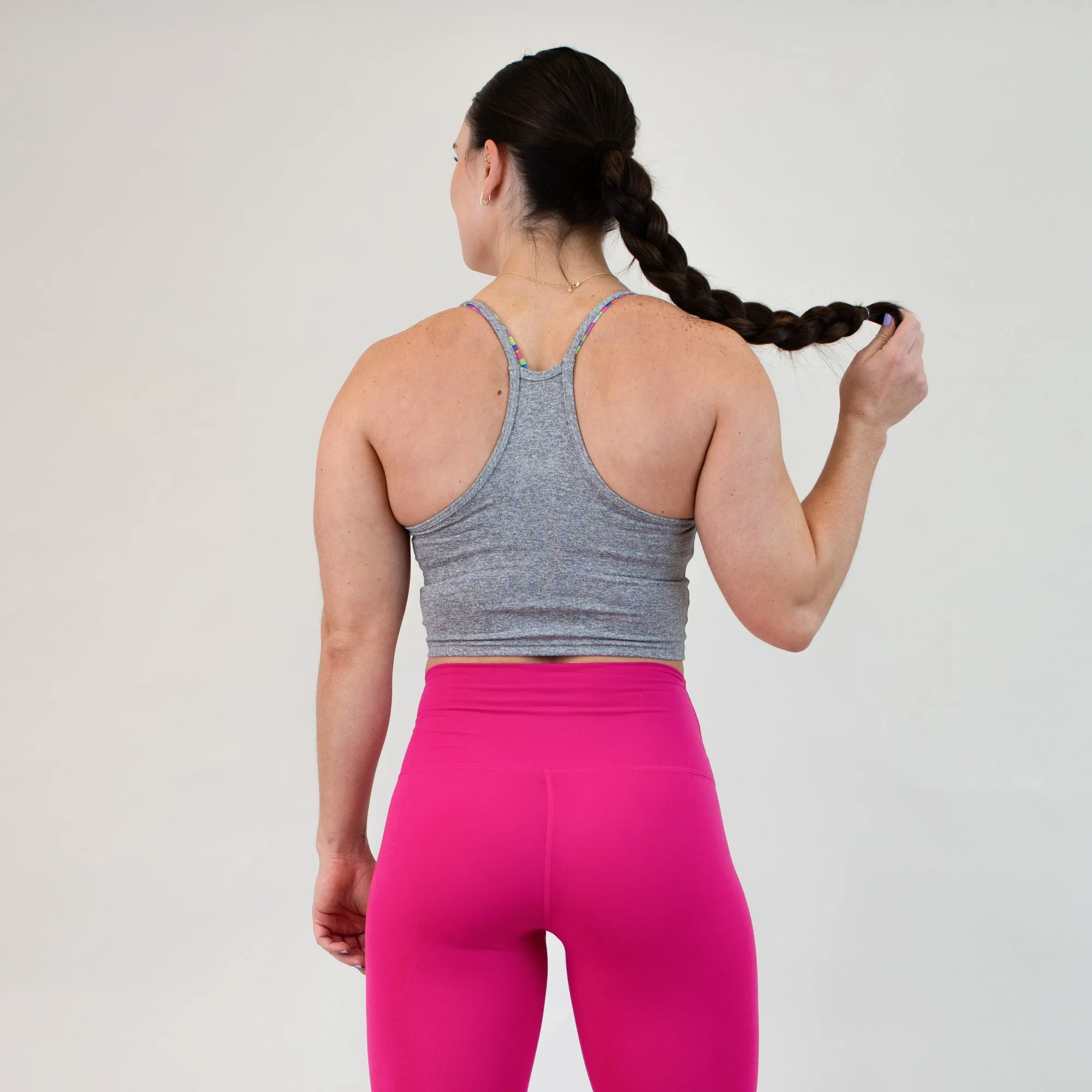 Switch Up Baby Crop Tank - Fitted
